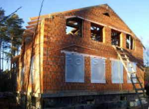 Этапы строительства дома из кирпича